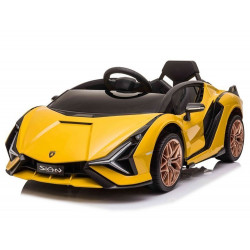 Elektromos utazás autón Lamborghini Sian Yellow