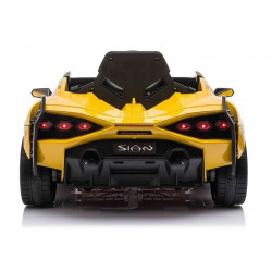 Elektromos utazás autón Lamborghini Sian Yellow