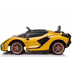 Elektromos utazás autón Lamborghini Sian Yellow