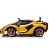 Elektromos utazás autón Lamborghini Sian Yellow