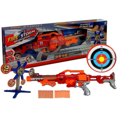 Habszivacs dartpuska forgó céltáblával 66 cm