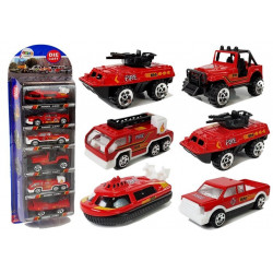 1:64 Tűzoltó készlet 6 részes