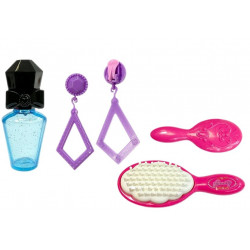 Beauty Set Fényes asztal egy lánynak tükörrel, hangokkal és fényekkel