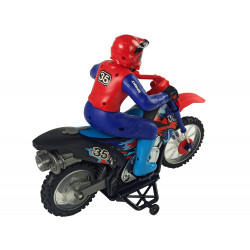 Távirányítós Crossbike 1:10 2.4G Kék 20 km/h