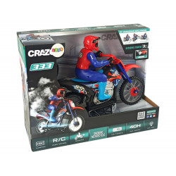 Távirányítós Crossbike 1:10 2.4G Kék 20 km/h