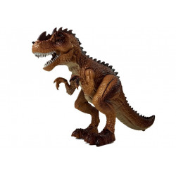 Mozgó Tyrannosaurus dinoszaurusz pisztolyhanggal világossárga
