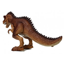 Mozgó Tyrannosaurus dinoszaurusz pisztolyhanggal világossárga