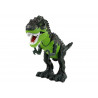 Akkumulátoros dinoszaurusz tojást tojó égő tűz gőz zöld