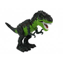 Akkumulátoros dinoszaurusz tojást tojó égő tűz gőz zöld