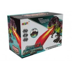 Akkumulátoros dinoszaurusz tojást tojó égő tűz gőz zöld