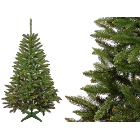 Mesterséges karácsonyfa natúr lucfenyő 220 cm