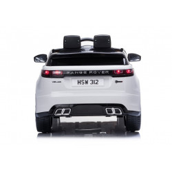 Elektromos ráhajtható Range Rover fehér