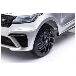 Elektromos ráhajtható autó Range Rover ezüstre festve
