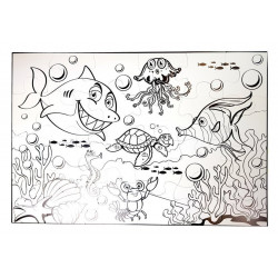 Sea World Painting Puzzle 24 részes