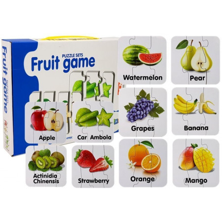 Oktatási Puzzle Fruit Jigsaw Puzzle 10 Connections