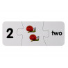 Oktatási puzzle angol számok 10 kapcsolatok