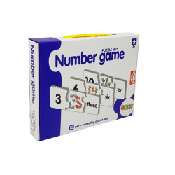 Oktatási puzzle angol számok 10 kapcsolatok