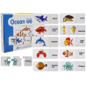 Oktatási rejtvény Az óceánok világa Puzzle 10 kapcsolat