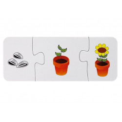 Oktatási rejtvény Puzzle tanulás 10 kapcsolat