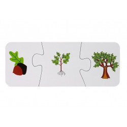 Oktatási rejtvény Puzzle tanulás 10 kapcsolat