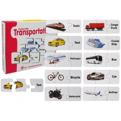 Oktatási Puzzle Transport Puzzle 10 Connections