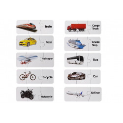 Oktatási Puzzle Transport Puzzle 10 Connections