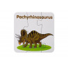 Oktatási puzzle angol dinoszauruszok 10 kapcsolatok