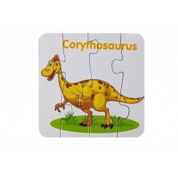 Oktatási puzzle angol dinoszauruszok 10 kapcsolatok