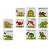 Oktatási puzzle angol dinoszauruszok 10 kapcsolatok