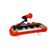 Billentyűzet Piano 24 gombos USB mikrofon Piros
