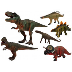 Dinosaur Set Big Figures Models 6 db Tyrannosaurus
