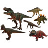 Dinosaur Set Big Figures Models 6 db Tyrannosaurus