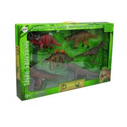 Dinosaur Set Big Figures Models 6 db Tyrannosaurus