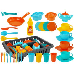 Konyhai edényszárító készlet gyerekeknek