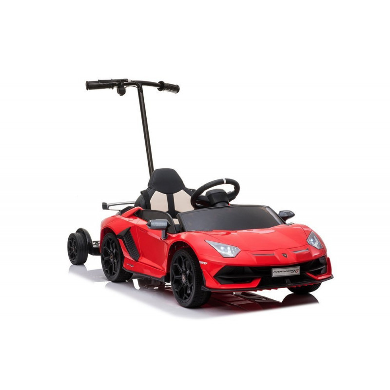 Auto Na Akumulator Lamborghini Aventador SX2018 Czerwony Z Platformą