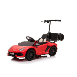 Auto Na Akumulator Lamborghini Aventador SX2018 Czerwony Z Platformą