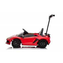 Auto Na Akumulator Lamborghini Aventador SX2018 Czerwony Z Platformą