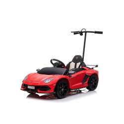 Auto Na Akumulator Lamborghini Aventador SX2018 Czerwony Z Platformą