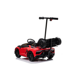 Auto Na Akumulator Lamborghini Aventador SX2018 Czerwony Z Platformą