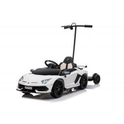 Auto Na Akumulator Lamborghini Aventador SX2018 Biały z Platformą