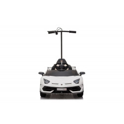 Auto Na Akumulator Lamborghini Aventador SX2018 Biały z Platformą