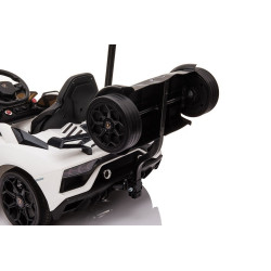 Auto Na Akumulator Lamborghini Aventador SX2018 Biały z Platformą