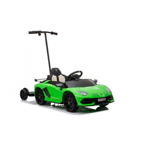 Auto Na Akumulator Lamborghini Aventador SX2018 Zielony z Platformą