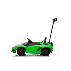 Auto Na Akumulator Lamborghini Aventador SX2018 Zielony z Platformą