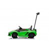 Auto Na Akumulator Lamborghini Aventador SX2018 Zielony z Platformą