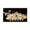 Építőelemek Cada Tank T90 1722 elemek