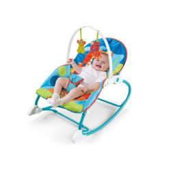 Cradle Rocker Chair 2 az 1-ben Etetőszék kék