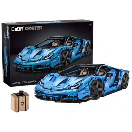 Építőelemek Auto Cada 770-4 Master Race Car 3842 Elements