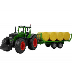 Nagy traktor pótkocsival 80 cm Bale Siana távirányító 2.4G