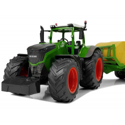 Nagy traktor pótkocsival 80 cm Bale Siana távirányító 2.4G